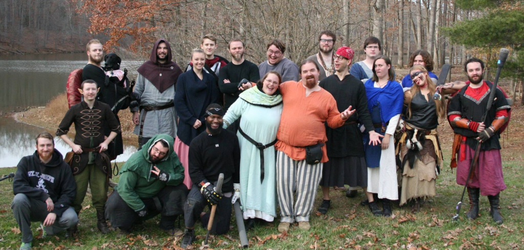 Group photo of Aratari unit Beserkers of Jomsborg.